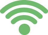 green wifi signal